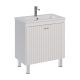 Тумба под раковину Lemark Romance LM07R80T 80 см белый глянец Тумба под раковину Lemark Romance LM07R80T 80 см белый глянец