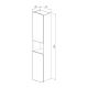 Шкаф-колонна Lemark Olivia LM08OL35P 35 см подвесной белый глянец