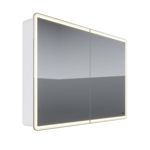 Зеркало-шкаф Lemark Element LM120ZS-E 120 см подвесной с подсветкой