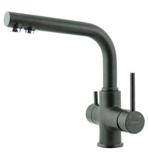 Смеситель для кухни Lemark Comfort LM3061PAN с подключением к фильтру питьевой воды антрацит Смеситель для кухни Lemark Comfort LM3061PAN с подключением к фильтру питьевой воды антрацит
