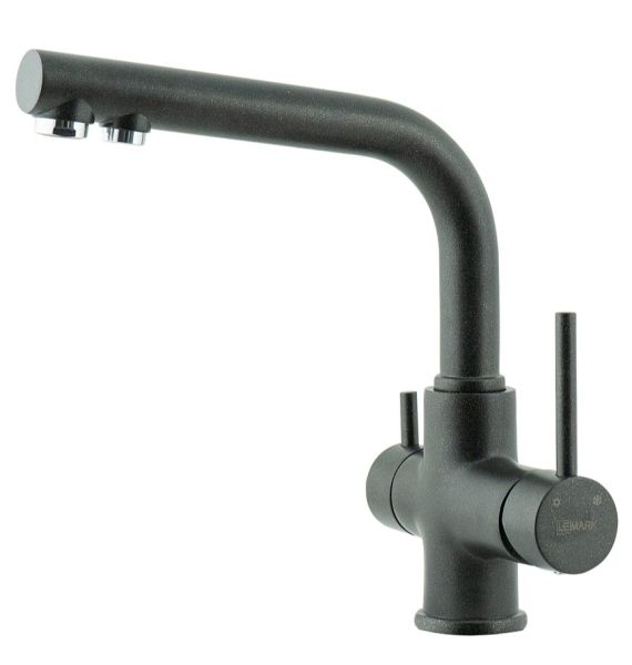 Смеситель для кухни Lemark Comfort LM3061PAN с подключением к фильтру питьевой воды антрацит Смеситель для кухни Lemark Comfort LM3061PAN с подключением к фильтру питьевой воды антрацит