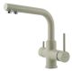 Смеситель для кухни Lemark Comfort LM3061PGR с подключением к фильтру питьевой воды грей