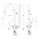 Смеситель для кухни Lemark LM3072C085 в комплекте с фильтром Basic для очистки воды от хлора и вредных примесей сталь Смеситель для кухни Lemark LM3072C085 в комплекте с фильтром Basic для очистки воды от хлора и вредных примесей сталь