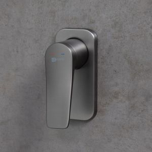 Встраиваемый смеситель для душа Lemark Bronx LM3723GM графит