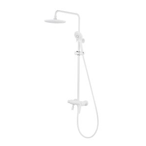 Душевая стойка Lemark Bronx LM3762MW белый