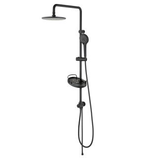 Душевая стойка Lemark Bronx LM3788BL без смесителя чёрный Душевая стойка Lemark Bronx LM3788BL без смесителя чёрный