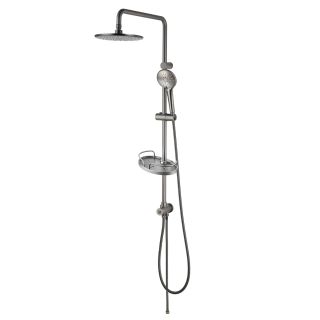 Душевая стойка Lemark Bronx LM3788GM без смесителя графит Душевая стойка Lemark Bronx LM3788GM без смесителя графит