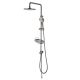 Душевая стойка Lemark Bronx LM3788GM без смесителя графит