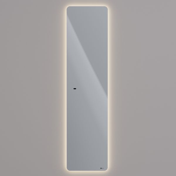 Зеркало Lemark Olsa LM40ZNO 40 см подвесное с интерьерной подсветкой