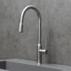 Смеситель для кухни Lemark Expert LM5086S с вытягивающимся поворотным изливом сталь Смеситель для кухни Lemark Expert LM5086S с вытягивающимся поворотным изливом сталь