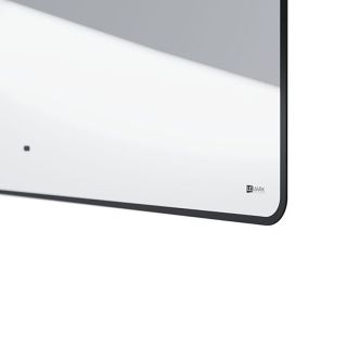 Зеркало Lemark Mioblack LM60ZM-black 60 см подвесное с подсветкой