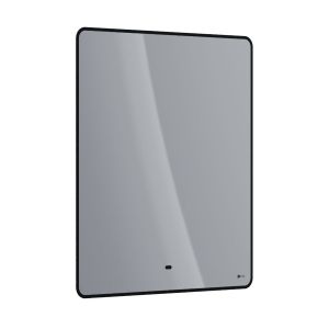 Зеркало Lemark Mioblack LM70ZM-black 70 см подвесное с подсветкой