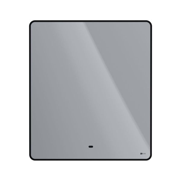 Зеркало Lemark Mioblack LM70ZM-black 70 см подвесное с подсветкой
