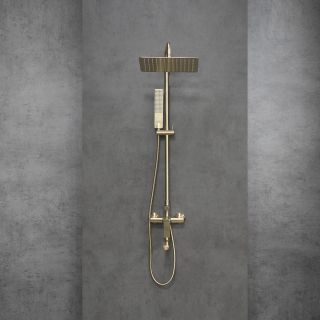 Душевая стойка Lemark Ursus LM7262BG брашированное золото