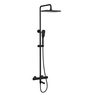 Душевая стойка Lemark Ursus LM7272BL с термостатом чёрный Душевая стойка Lemark Ursus LM7272BL с термостатом чёрный