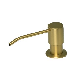 Дозатор для жидких моющих средств Lemark LM8201LGN врезной цвет золото