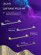 Полотенцедержатель Lemark Белуга LMA-8013S-BRLG брашированное светлое золото