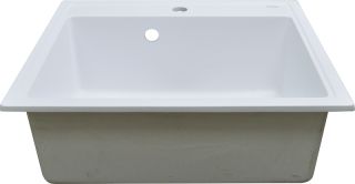 Кухонная мойка Azario Litos CS00078321 57 см белый