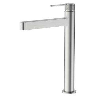 Смеситель BelBagno для накладной раковины без донного клапана, сатин DEL2.0-LMC-IN-W0