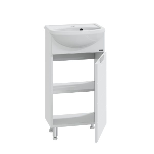 Напольная тумба под раковину Санта Родос 206020 45 см белый