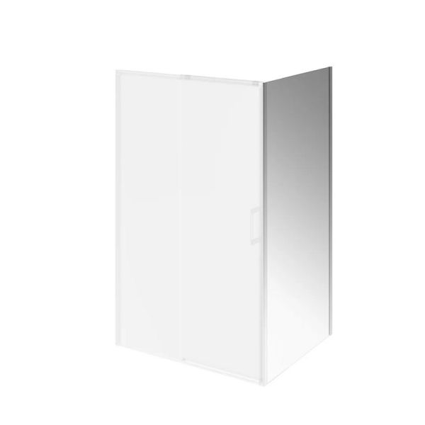 Душевая боковая панель Kerama Marazzi Lindo LN.100.FP.CR 100 см стекло прозрачное профиль хром