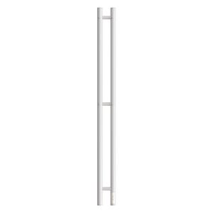 Полотенцесушитель электрический APEXTERMO Luna LN10111WM 1100x80 с крючками белый матовый