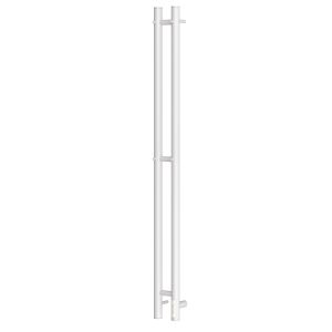 Полотенцесушитель электрический APEXTERMO Luna LN10111WM 1100x80 с крючками белый матовый