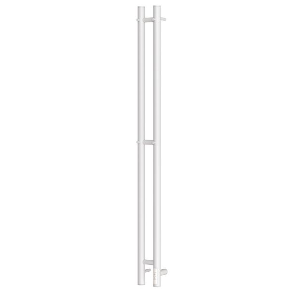 Полотенцесушитель электрический APEXTERMO Luna LN10111WM 1100x80 с крючками белый матовый