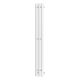 Полотенцесушитель электрический APEXTERMO Luna LN10112WM 1100x120 с крючками белый матовый