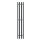 Полотенцесушитель электрический APEXTERMO Luna LN10113GF 1100x180 с крючками графит металлик
