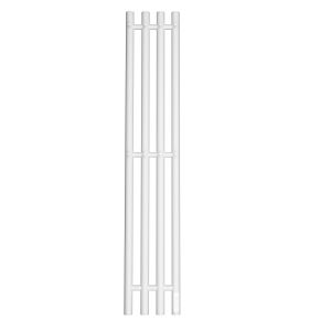 Полотенцесушитель электрический APEXTERMO Luna LN10113WM 1100x180 с крючками белый матовый