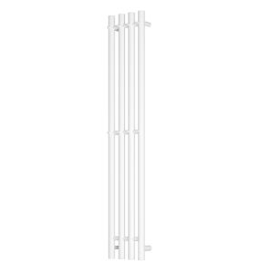 Полотенцесушитель электрический APEXTERMO Luna LN10113WM 1100x180 с крючками белый матовый