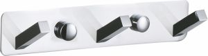 Вешалка с тремя крючками для ванной Wonzon & Woghand WW-9385-3 хром