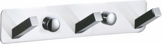 Вешалка с тремя крючками для ванной Wonzon & Woghand WW-9385-3 хром Вешалка с тремя крючками для ванной Wonzon & Woghand WW-9385-3 хром