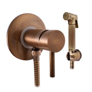 Гигиенический душ со смесителем Rav Slezak Seina SE947/1SM бронза Гигиенический душ со смесителем Rav Slezak Seina SE947/1SM бронза