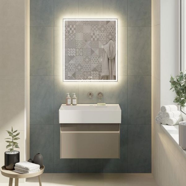 Тумба под раковину Kerama Marazzi Logica LOG.70.2\SAN 70 см песчаный