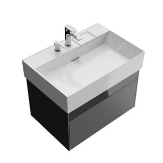 Тумба под раковину Kerama Marazzi Logica LOG.70.2\ST 70 см стальной серый Тумба под раковину Kerama Marazzi Logica LOG.70.2\ST 70 см стальной серый