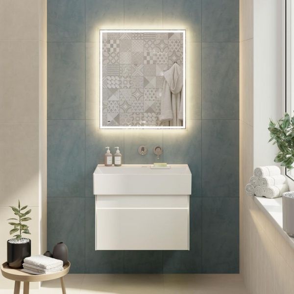 Тумба под раковину Kerama Marazzi Logica LOG.70.2\WHT 70 см белоснежный