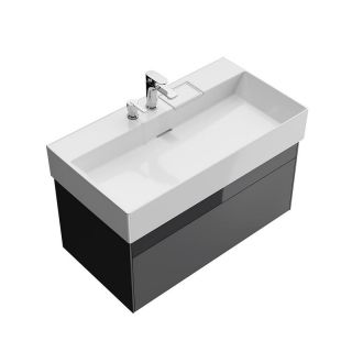 Тумба под раковину Kerama Marazzi Logica LOG.90.2\ST 90 см стальной серый Тумба под раковину Kerama Marazzi Logica LOG.90.2\ST 90 см стальной серый