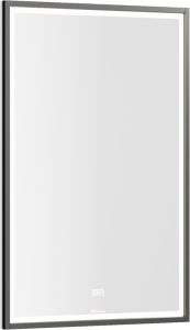 Зеркало с подсветкой Clarberg Logic LOG0206 60см чёрный
