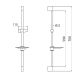 Душевой гарнитур Maretti AC20M11-015, хром