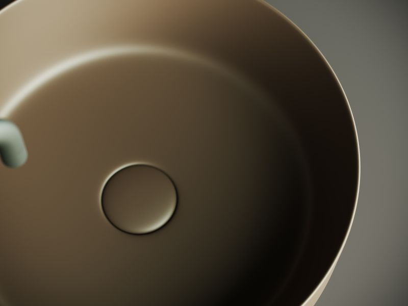 Раковина Ceramica Nova Element CN6022MDB 39см тёмно-коричневый матовый