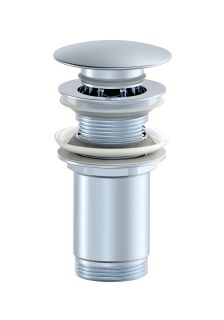 Донный клапан для раковины Wonzon & Woghand WW-88SS09-CR хром Донный клапан для раковины Wonzon & Woghand WW-88SS09-CR хром