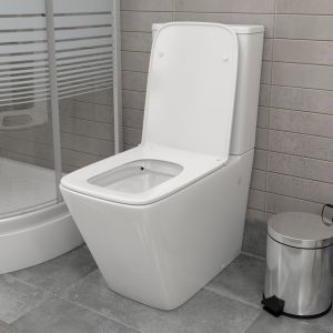 Унитаз напольный Maretti Umbria безободковый с микролифтом, UM10NBM42-844, белый