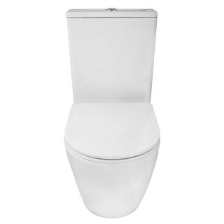 Унитаз-компакт Azario Levita AZ-2903T безободковый торнадо белый