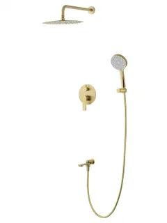 Душевой комплект Wonzon & Woghand Brilliant WW-88939079-BG брашированное золото