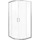 Душевое ограждение Good Door Lite R-80-C-CH ЛТ00001 80*80 профиль хром стекло прозрачное