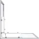 Душевое ограждение Good Door Lite CR-90-C-CH ЛТ00005 90*90 профиль хром стекло прозрачное