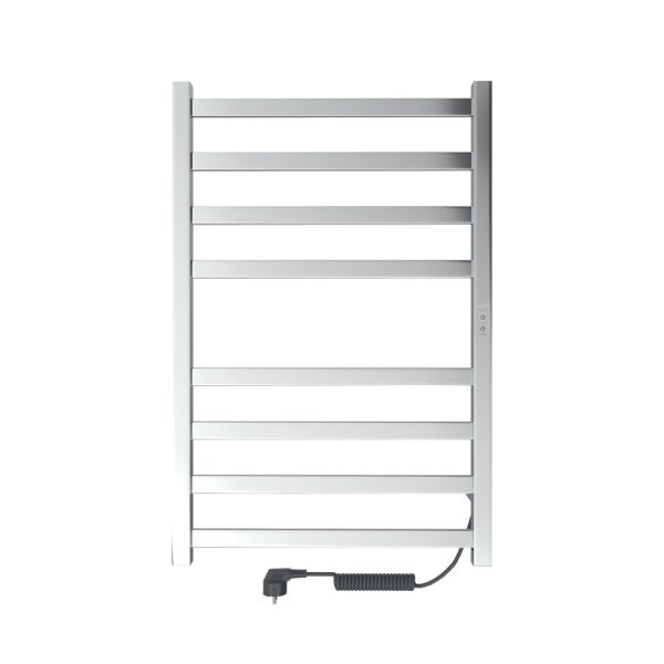 Полотенцесушитель электрический Indigo Oktava Slim 3 LСLOKS3E80-50Rt 80x50 см хром
