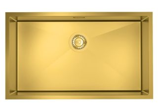Кухонная мойка IDDIS Edifice EDI74B0i77 74см золото матовое Кухонная мойка IDDIS Edifice EDI74B0i77 74см золото матовое